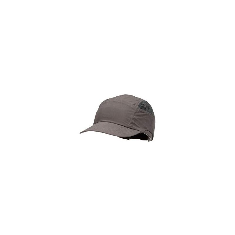 Casquette antiheurt 3M first base +, gris, visière standard 70 mm, 2014298