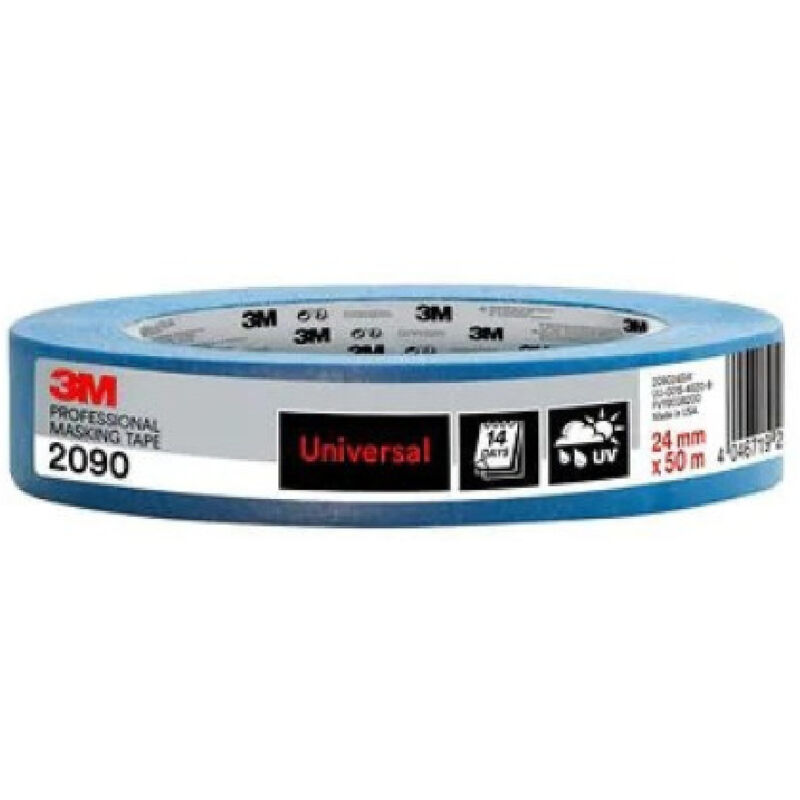 2090 ruban de masquage professionnel 24 mm x 50 m - 7100040620 - 3M
