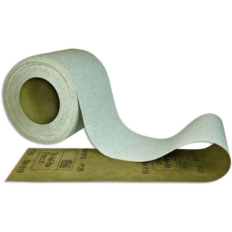 3M 235U Carta Abraziva P80, 115 mm X 23 m