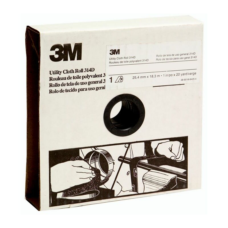 3M Utility Cloth Roll 314D, 50 mm x 25 m, P240