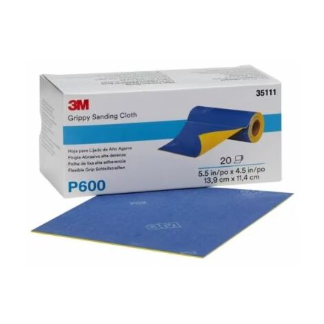 3M 35111 ROTOLO PRETAGLIATO P600 139X114 MM 20 FOGLIO