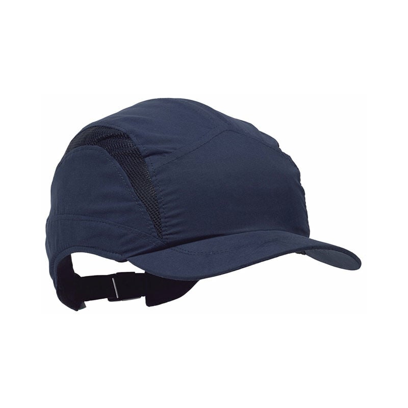 3M HC24 first base safety baseball cap reduced peak navy blue