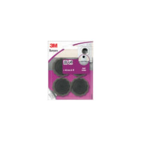 3M - 4 PARACOLPI ADESIVI ANTIRUMORE D 40MM
