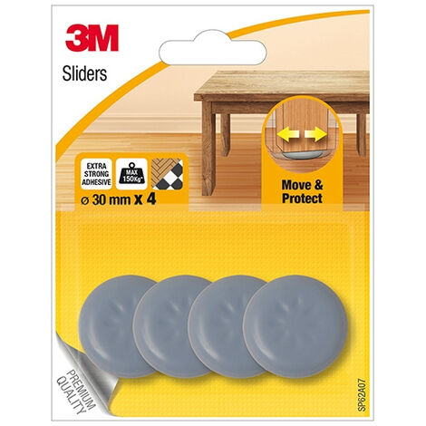 3M - 4 PATTINI PROTETTIVI CLASSICI D30 mm