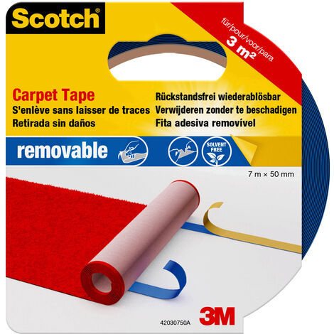 3M  42030750 Teppichklebeband Scotch® Blau (L x B) 7 m x 50 mm 1 St.