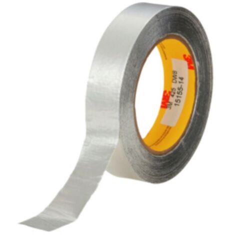3M  425 4252550 Nastro adesivo in alluminio Argento (L x L) 55 m x 25 mm 1 pz.