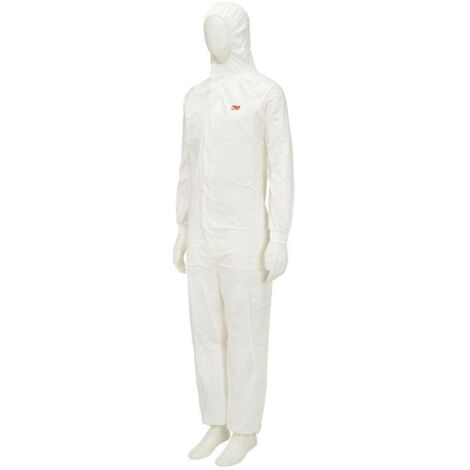 3M 45452XL tuta protettiva bianca in polietilene