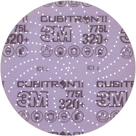 3M 47082 Schleifscheibe Durchmesser 152 mm Körnung (num)=320 50 St.