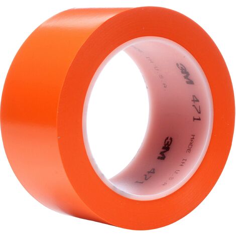 Ruban adhésif isolant PVC 50 mm x 25 m Orange MICHAUD BR406