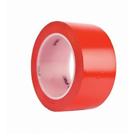 3M  471F 471R50 Nastro adesivo in PVC Rosso (L x L) 33 m x 50 mm 1 pz.