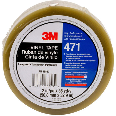 3M 471F 471T5033 PVC-Klebeband  Transparent (L x B) 33 m x 50 mm 1 St.