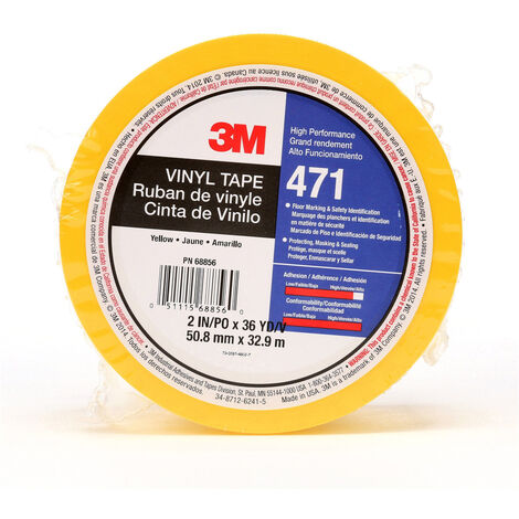 3M  471G50IW PVC-Klebeband  Gelb (L x B) 33 m x 50 mm 1 St.