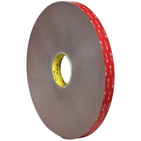 3M 49912516 Nastro biadesivo Grigio (L x L) 5.5 m x 19 mm 1 pz.