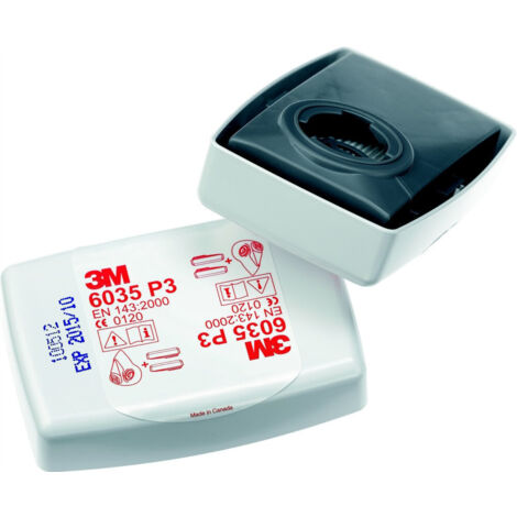 3M 6035 P3 Staubsammelfilter 2er-Set