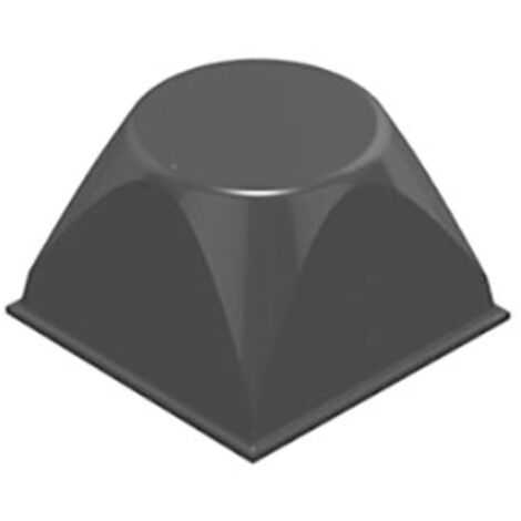 3M 7000001889 Gerätefuß quadratisch Schwarz (B x H) 20.6 mm x 13.2 mm 1 St.