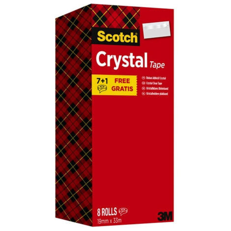 3M 7100026961 nastro adesivo Adatto per uso interno 33 m Cloruro di polivinile (PVC) Trasparente