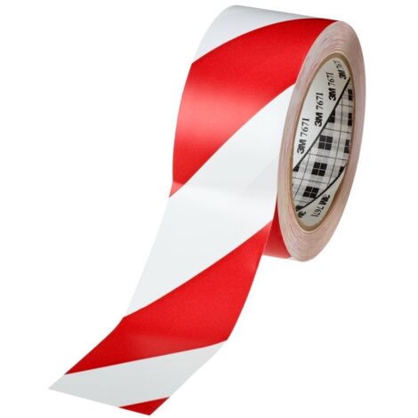 3M  767i 767RW50 Nastro adesivo in PVC 764i Rosso/Bianco (L x L) 33 m x 50 mm 1 pz.