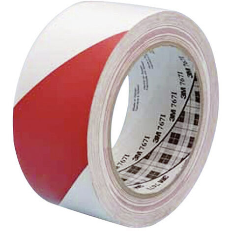 3M 767i 767RW50 PVC-Klebeband 764i Rot/Weiß (L x B) 33 m x 50 mm 1 St.