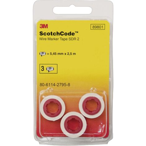 3M 80-6114-2795-8 Etiquette imprimée Impression 2 SDR-2 S15521