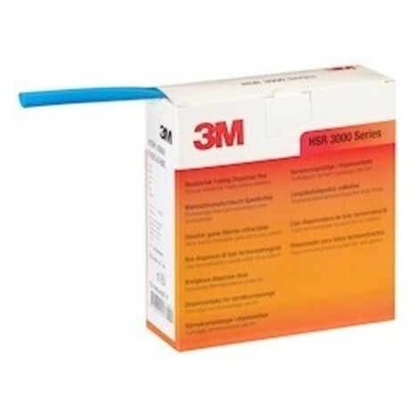 3M 85843 HSR 3000 18/6 Tubo Termocontraíble x5m azul