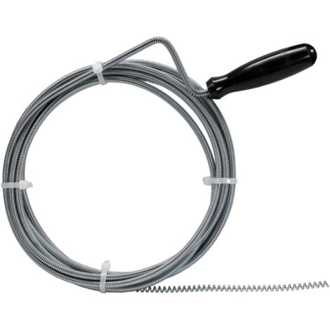 WORK-IT 3m Abfluss Spirale Rohrreinigungswelle Rohrreinigungsspirale Welle 5mm