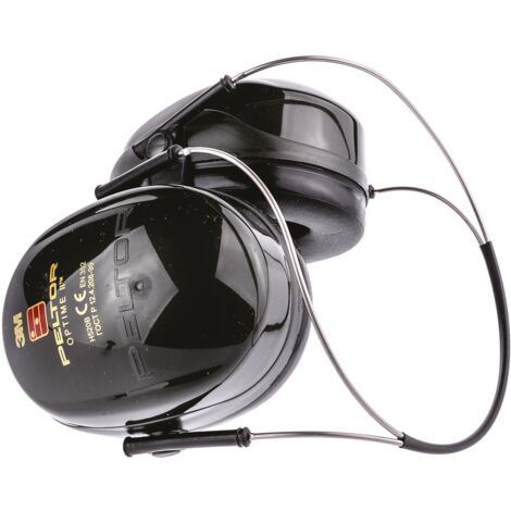3M – Casque anti-bruit serre-nuque 31dB – Norme EPI CE – Protection auditive pour environnements bruyants – Couleur verte – Poids 195g