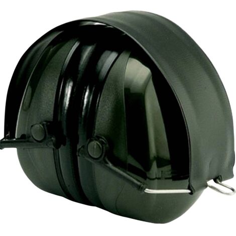 3M – Casque antibruit pliable Optime II – Réduction sonore 31 dB – Norme CE Cat II – Confort prolongé – Compatible casques de sécurité - H520F