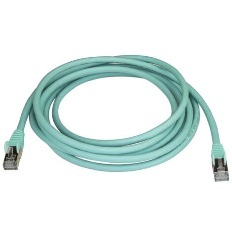 3M CAT6A PATCH CABLE - AQUA   CAT 6A NETWORK CABLE - STP