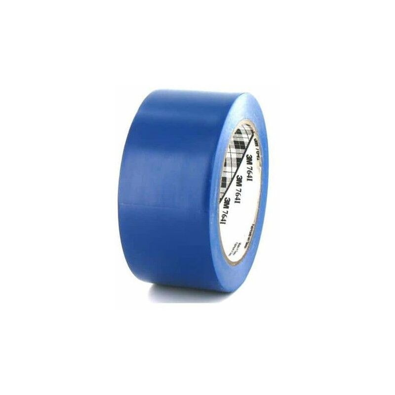 

cinta adhesiva de vinilo 764 de 50 mm azul - Bleu - 3M