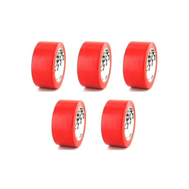 

3M cinta adhesiva de vinilo 764 de 50 mm x 5 Rojo - Rouge