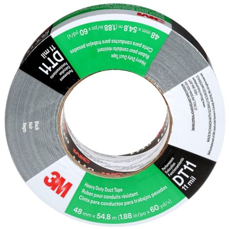 3M Cinta americana Negra DT11 48MM X 55MT