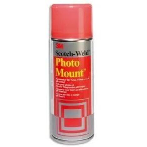 3M Colle en spray Photo Mount transparent 400 ml