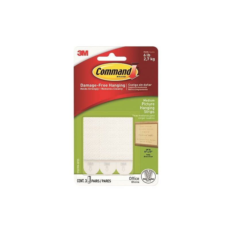 3M Command Med Picture Hang Strips - 3M32101