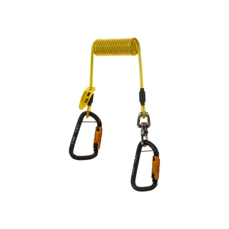 

3M DBI-SALA Amarres en espiral con gancho giratorio (10 Und) 1500160