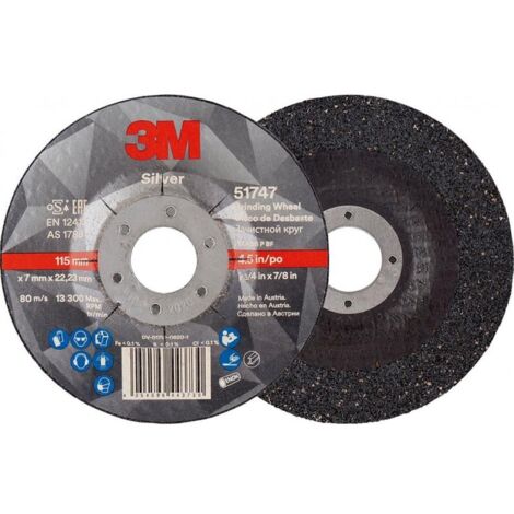 3M disco desbaste silver 3m inoxidable 230x7x22 , 0UNIDADES