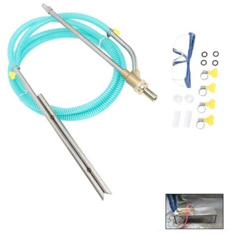 3M Dispositif d'hydrosablage,Kit de sablage haute pression,Maison Haute Pression Lance Voiture Rondelle Humide Sablage Kit pour Véhicule Nettoyage、Enlève Dirt & Rouille