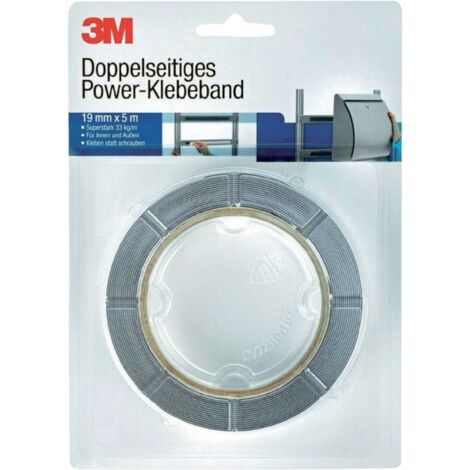 3M double. bande d'alimentation, 19mm x 5m