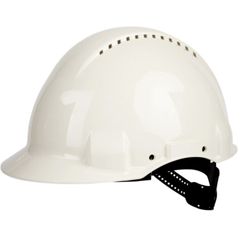 3M G3000CUV-VI G30CUW Schutzhelm EN 397, EN 50365   Weiß