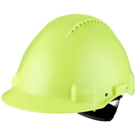 3M G3000NUV-GB G30NUV Casco di protezione EN 397, EN 50365 Giallo (fluorescente)