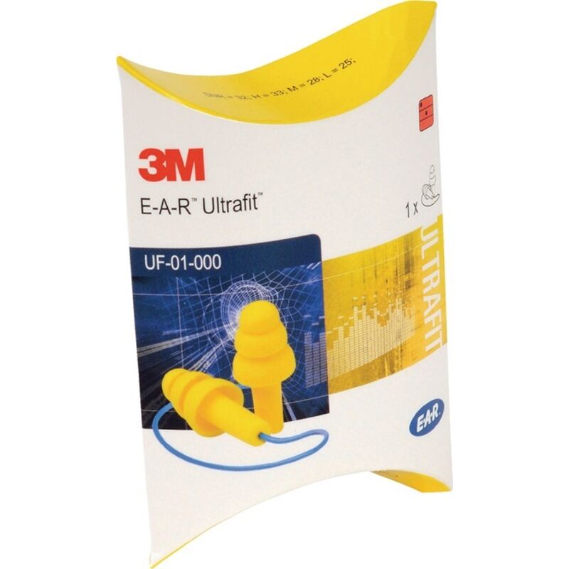 Image of 3M - Gehörschutzstöpsel e-a-r™ ultrafit™ en 352-2 snr 32 dB 50 PA/Krt.