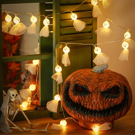 3M Ghost Halloween String Light Decoration for Home and Party