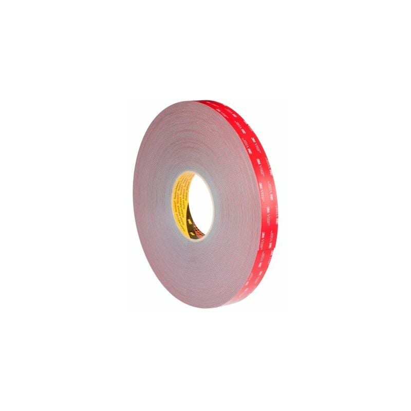Ruban mousse acrylique double face 3M GPH-060GF vhb™, Gris, 19mm x 33m x 0.6mm ( Prix pour 1 )