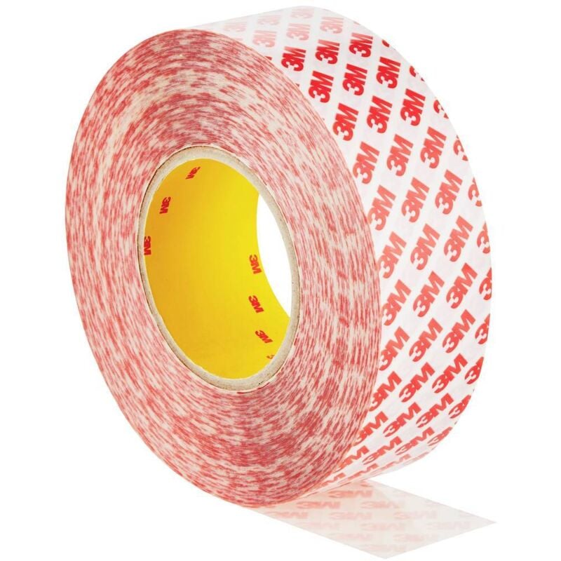 GPT-02050X50 Ruban adhésif double-face transparent (l x l) 50 m x 50 mm 1 pc(s) - 3M