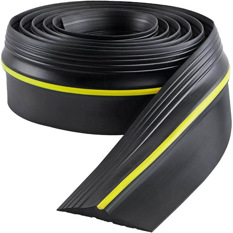 3m Joint de seuil de porte de garage, seuil porte garage, joint porte garage, caoutchouc de remplacement de coupe-froid de bricolage