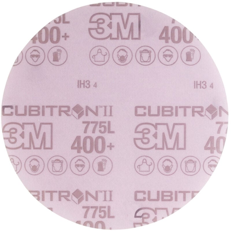 Klett-Schleifscheibe (cer) Hookit 775L Ungelocht,⌀ 150 mm, Körnung: 120 - 3M