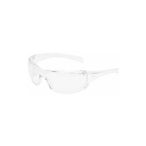 3M – Lunettes de protection incolores – Protection UV 400 – Résistantes aux rayures – Design ventilé pour circulation d'air