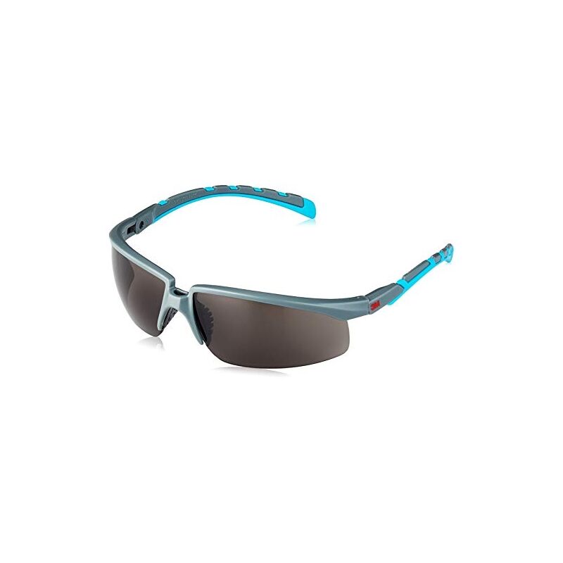 3m 3m-Oo-Solus2002sg Lunettes De Protection Pour Les Yeux Et Le Visage Taille Universelle Gris/bleu Acier