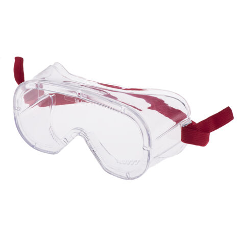 3M – Lunettes de protection anti-buée EN166 F, T – Monture PVC, optique polycarbonate – Modèle 4800AF pour environnements humides