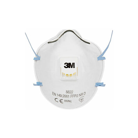 3M  Maschera di protezione 8822 FFP2 NR D con valvola di