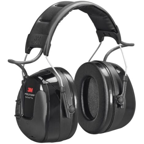 3M Orejera protectora con radio Worktunes Pro Peltor negra 34732